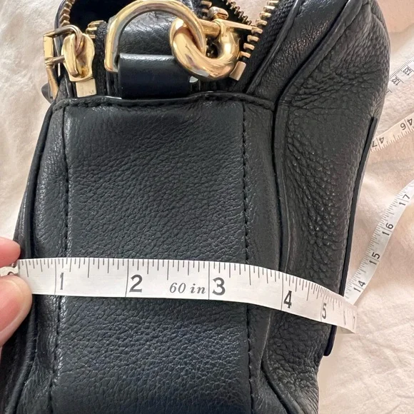 Marc Jacobs Black and Gold Crossbody camera bag - Picture 10 of 12